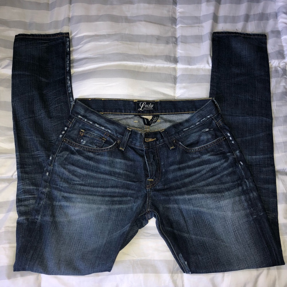 Lucky Brand Riley slouchy skinny jean. Size 4/27